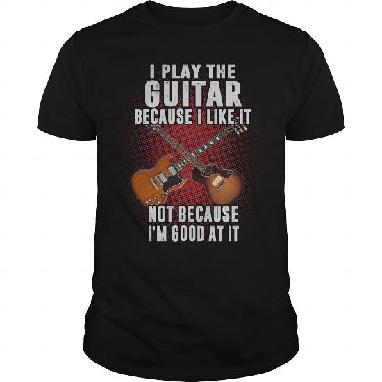 Black Play guitar T shirt 