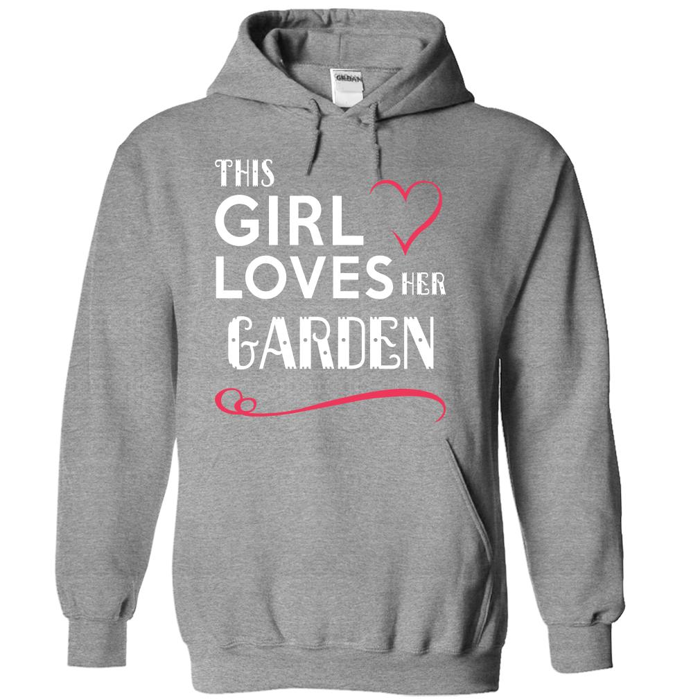 Grey Girl loves gardening hoodie